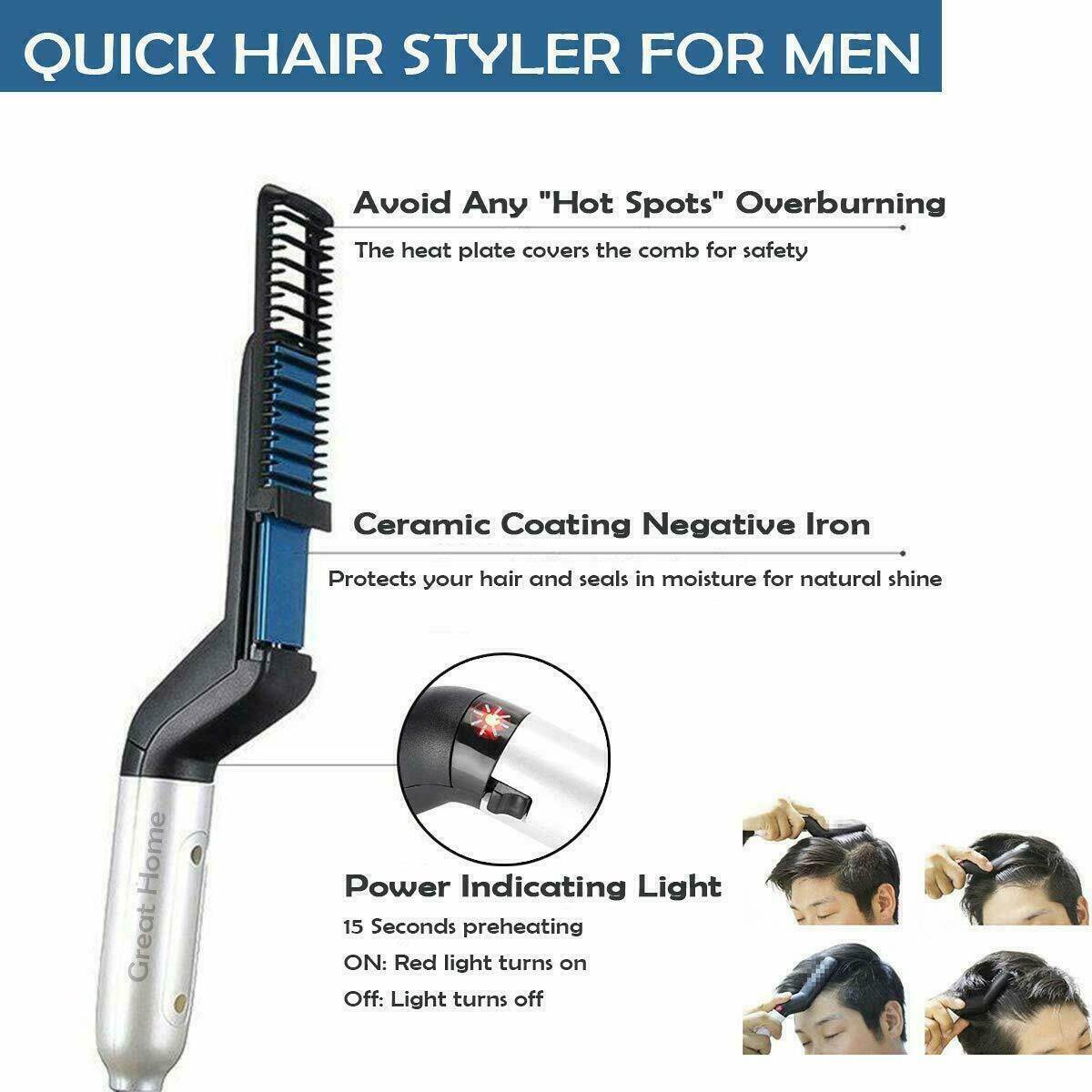 quick hair styler for men