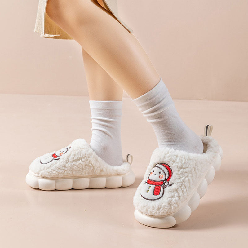 Cute Snowman Slippers