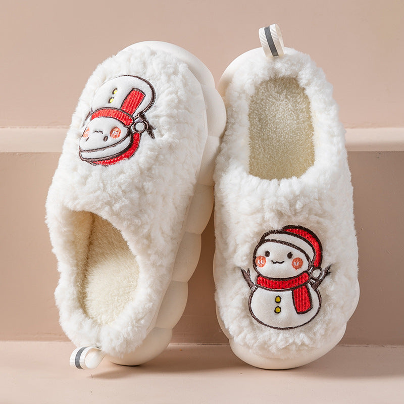 Cute Snowman Slippers