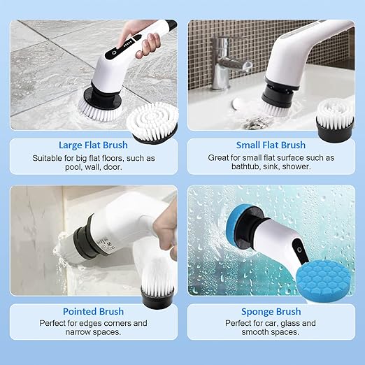 Seven-in-one Electric Cleaning Brush