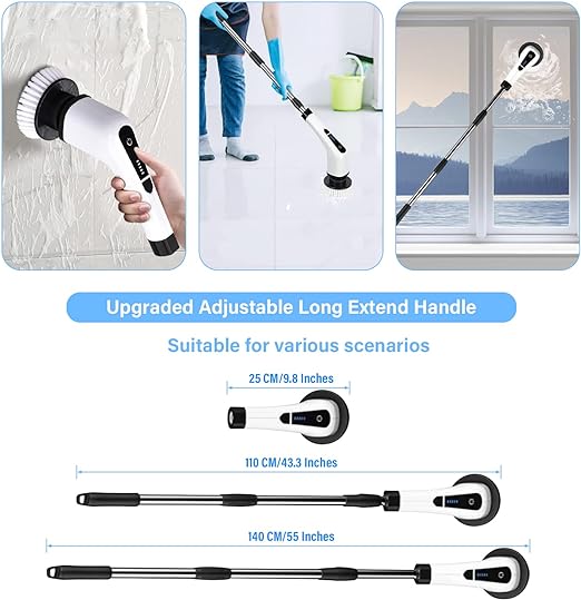 Seven-in-one Electric Cleaning Brush