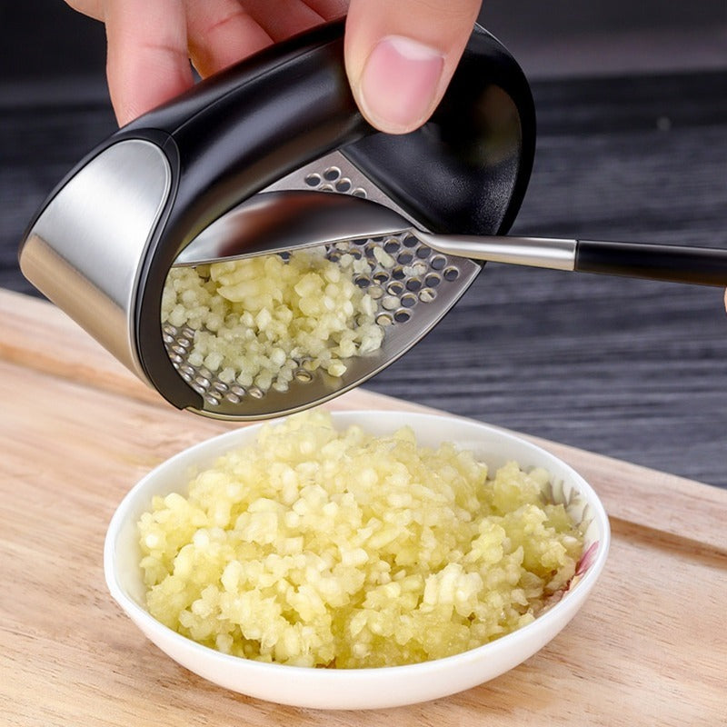 Stainless Steel Garlic chopper Easily prepares finely chopped garlic for cooking