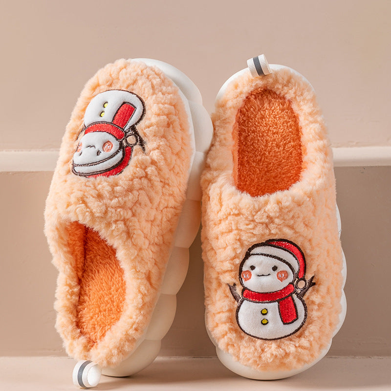 Cute Snowman Slippers