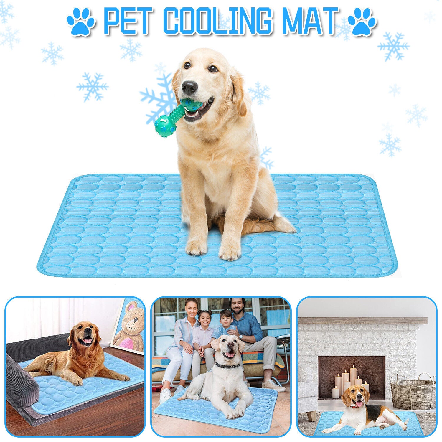 Washable and Easy to Clean Pet Cooling Mat