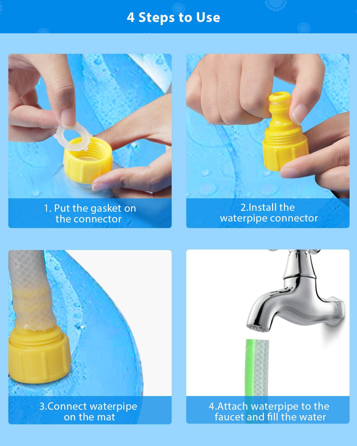 easy to use children's Water Spray Pool mat