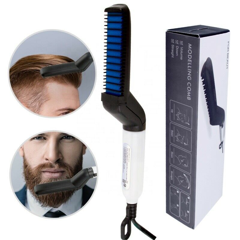 Hair And Beard Care With Multifunctional Hair Comb for men