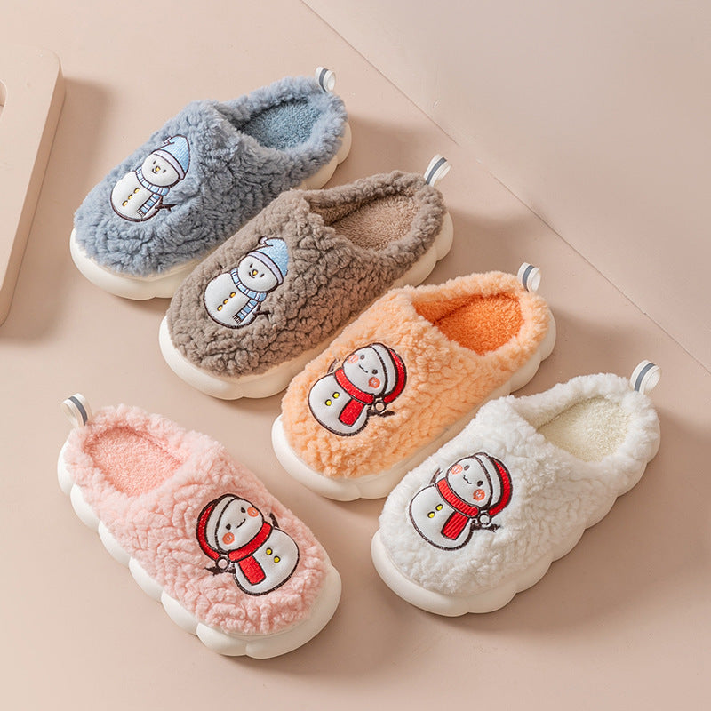 Cute Snowman Slippers