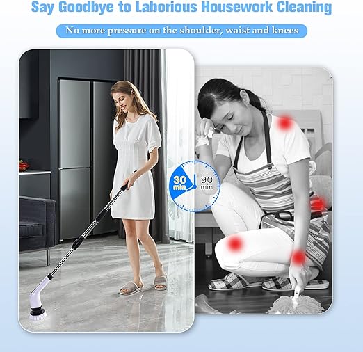 Seven-in-one Electric Cleaning Brush