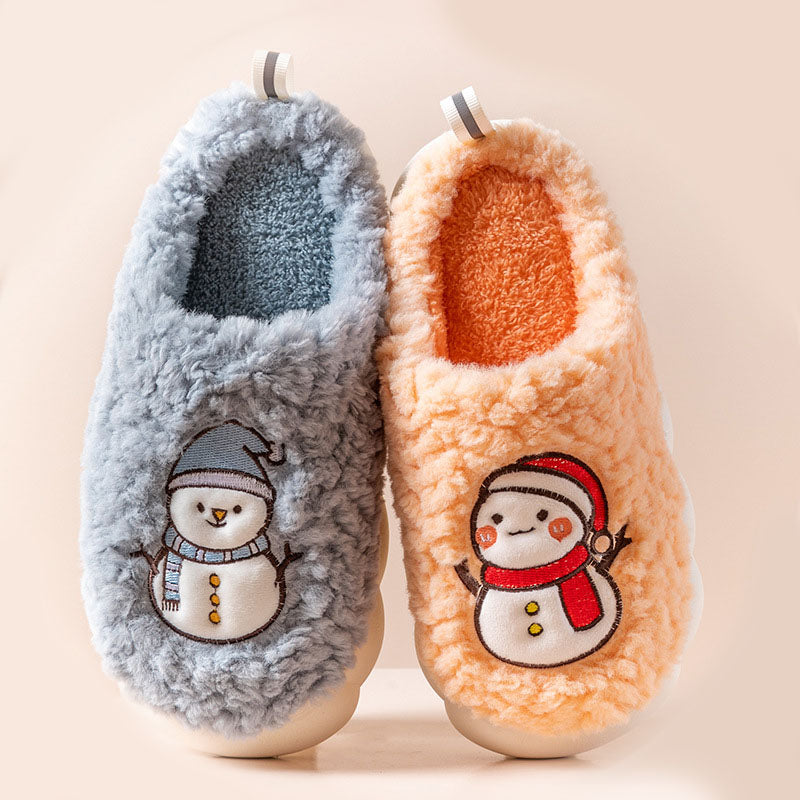 Cute Snowman Slippers