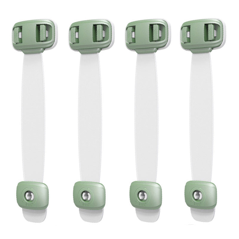 Child safety locks for home and furniture in green colour